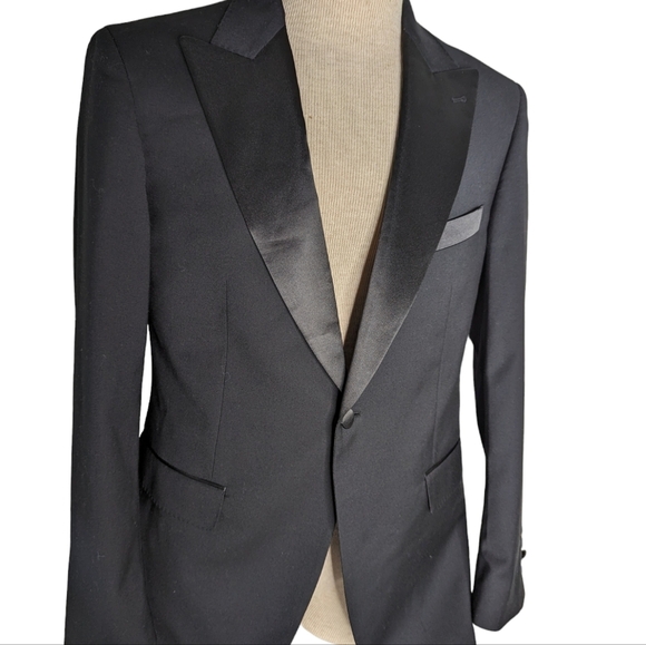 Alton Lane Mercantile Tuxedo Jacket One Button Peak Lapel...Size 40R - Picture 4 of 11